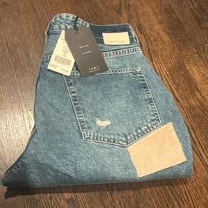 Current/Elliot distressed boyfriend jeans